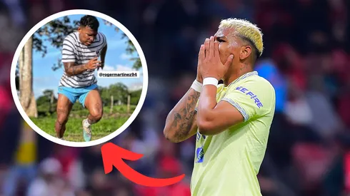 La nueva vida de Roger Martínez en Colombia como jugador libre