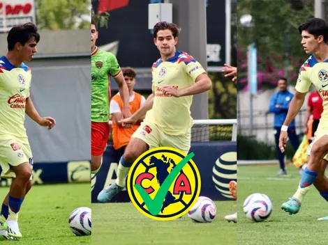 Los canteranos de América que se preparan con el primer equipo para el juego ante Puebla