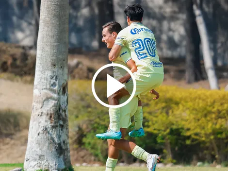 Esteban Lozano volvió con gol en América