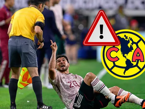 Henry Martín salió con molestias musculares del juego con la Selección Mexicana