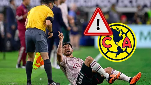 Henry Martín salió con molestias musculares del juego con la Selección Mexicana