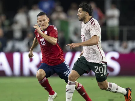Henry Martín provoca el primer gol de México
