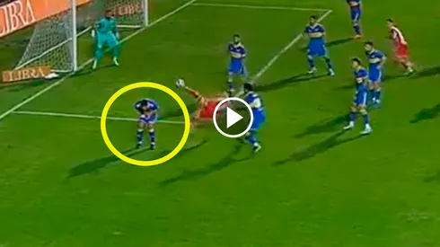 Bruno Valdez y un blooper insólito en Boca