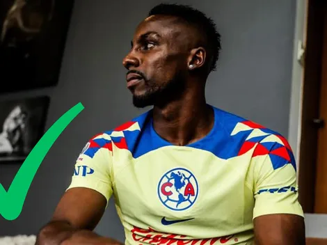 Julián Quiñones traza su primer objetivo con América