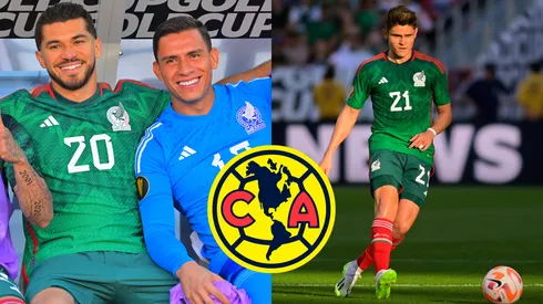 Los tres americanistas que buscarán ganar la Copa Oro 2023
