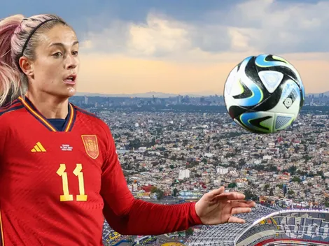 Alexia Putellas quiere jugar en la cancha del Estadio Azteca