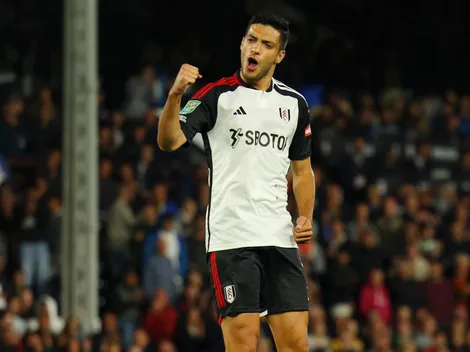 Raúl Jiménez hizo gol con el Fulham