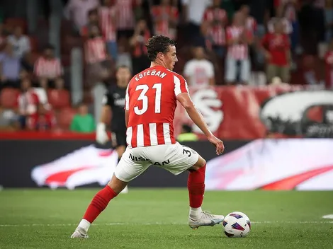Esteban Lozano marcó un golazo con Sporting de Gijón, pero se lo anularon