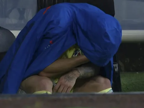Alejandro Zendejas salió llorando, luego de lesionarse ante el León