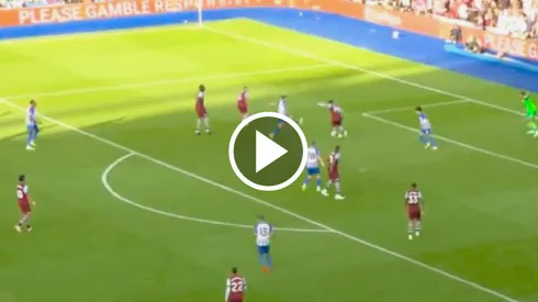 El Machín disputó su primer partido como titular en la Premier League