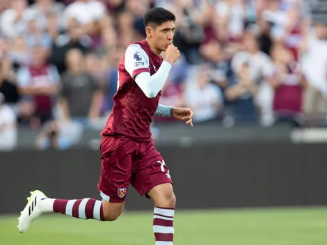 Edson Álvarez debuta como titular en el West Ham