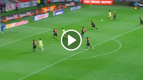 Brian Rodríguez puso el 1-1 antes del descanso