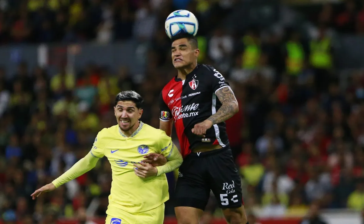 América 1-1 Atlas por la jornada 4 de la Liga MX - Aguilas Monumental