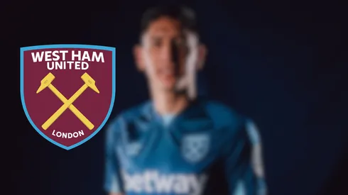 Edson Álvarez portó el tercer uniforme del West Ham