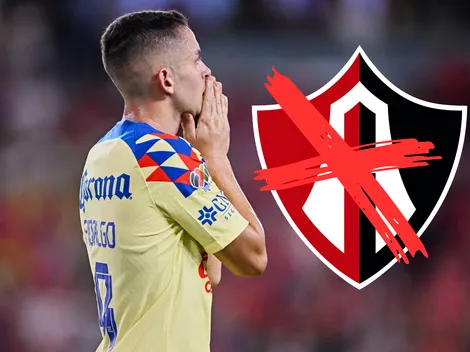 Álvaro Fidalgo será baja en el América vs Atlas