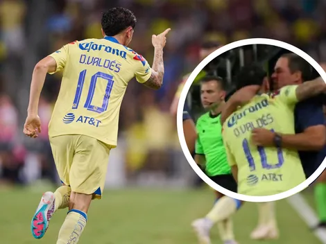 La emotiva celebración entre Diego Valdés y André Jardine