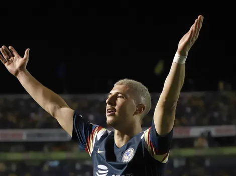 Guido Rodríguez posó con una playera icónica de América