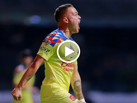 Cabecita Rodríguez le da la ventaja al América en el Clásico Capitalino