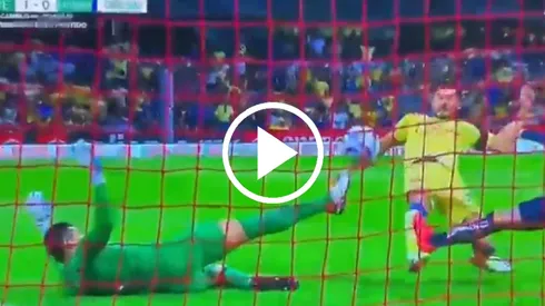 Penal no marcado para el Club América.