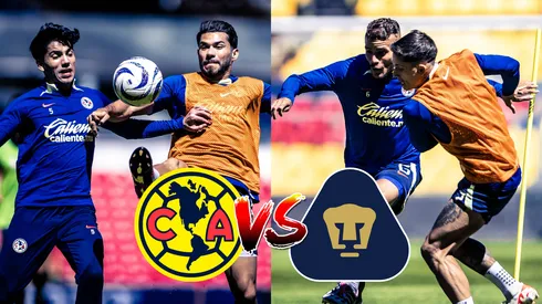 América entrenó en el Estadio Azteca previo al Clásico Capitalino