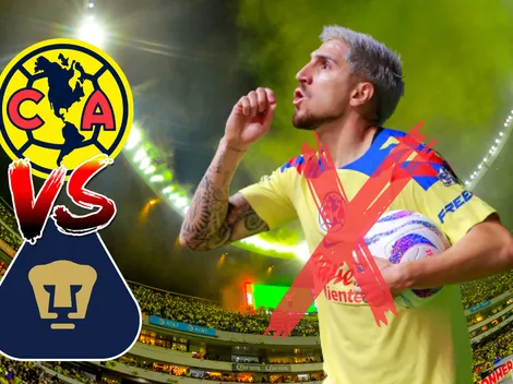 Diego Valdés será baja para el Clásico Capitalino