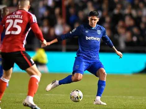 Edson Álvarez hizo su debut en la Carabao Cup
