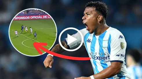 Roger Martínez vuelve a marcar con Racing