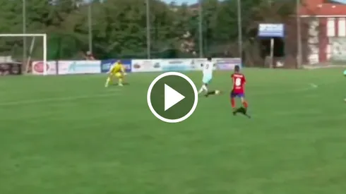 Esteban Lozano marca otro gol con el Sporting de Gijón