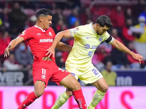 América 1-1 Toluca, Liga MX jornada 9