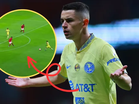 El golazo de Álvaro Fidalgo ante Toluca que fue mal anulado