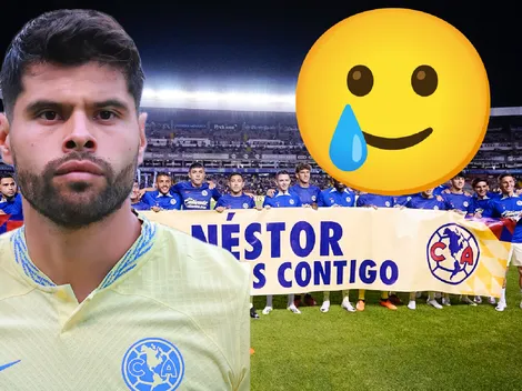 La emoción de Néstor Araujo por la muestra de apoyo del Club América