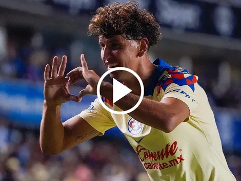 Igor Lichnovsky anotó el 2-1 en el América vs. Querétaro
