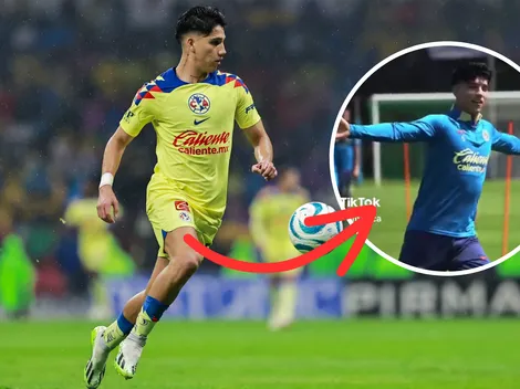 La inesperada celebración de Kevin Álvarez con América