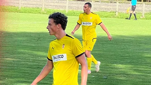 Esteban Lozano brilló con el Sporting de Gijón.