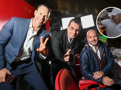 Luis Roberto Alvez Zague se enojó con Martinoli y lo golpeó por tirar una playera de Las Águilas