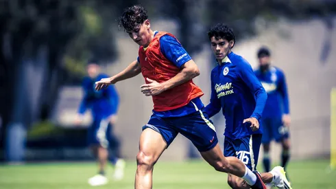 El chileno ya entrenó en Coapa con el grupo azulcrema.