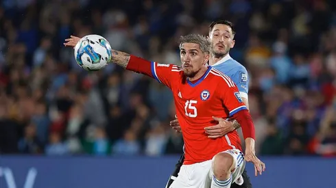Diego Valdés fue titular ante Uruguay.