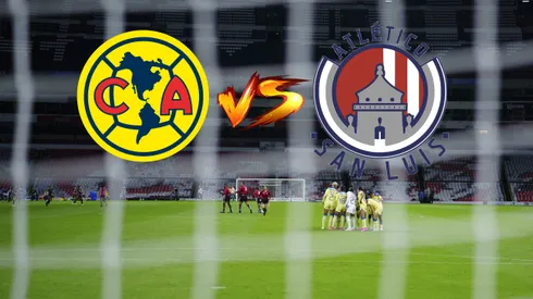 América femenil vs. Atlético San Luis.