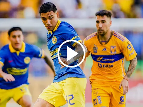 Leo Suárez puso el 1-1 del América ante los Tigres