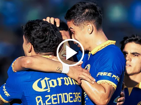 Leo Suárez está encendido con el América y puso el 2-1 contra Tigres