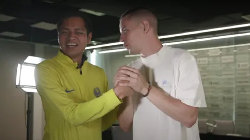 Fidalgo tuvo una gran charla con Reynaldo Rivera.