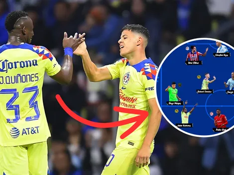 Julián Quiñones y Richard Sánchez en el mejor once de la jornada 7