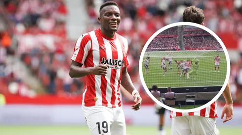 El golazo de Juan Otero con Sporting de Gijón