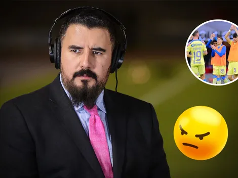 Álvaro Morales explotó contra los defensas del Club América por las constantes fallas