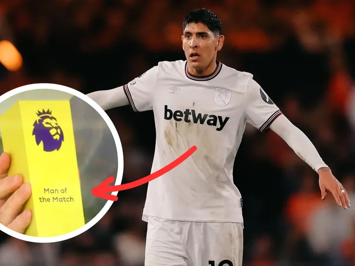 Edson Álvarez cerca de ganar su primer premio con West Ham
