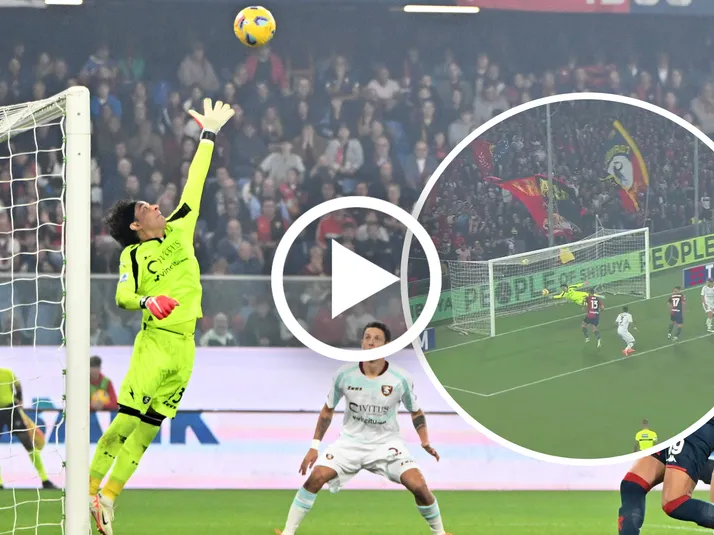 Guillermo Ochoa se luce con grandes atajadas con Salernitana