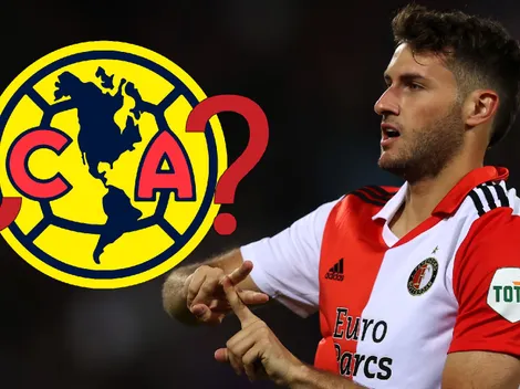 Santiago Giménez responde a si jugaría en el América un día