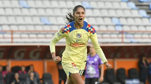 Alison González, la juvenil goleadora del América.