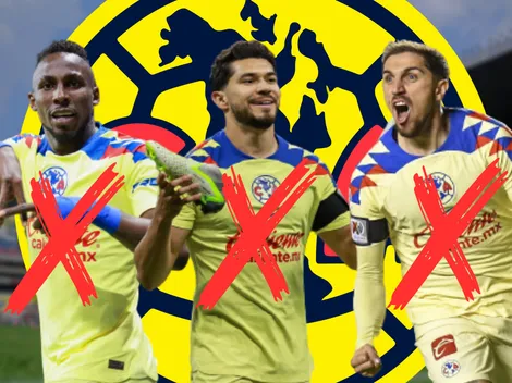 América nunca pudo jugar con Julián Quiñones, Henry Martín y Diego Valdés en el Apertura 2023