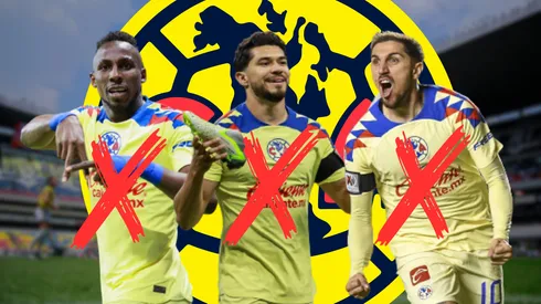 América nunca pudo jugar con Julián Quiñones, Henry Martín y Diego Valdés juntos en el Apertura 2023
